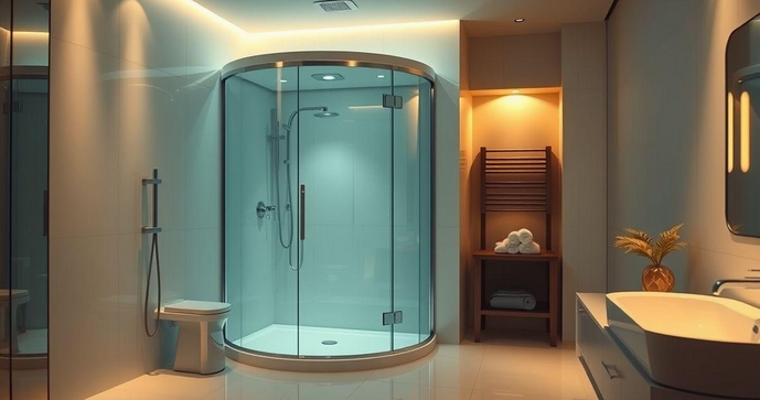 Box de vidro elegance transforma seu banheiro em um espaço sofisticado e moderno