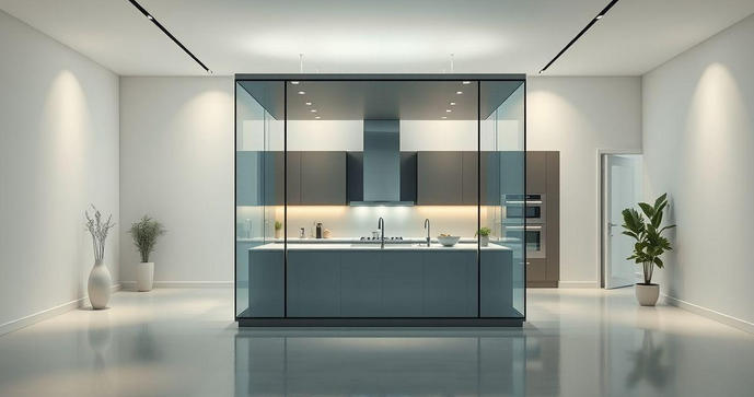 Box de Vidro para Cozinha: A Solução Moderna e Prática para Seu Espaço